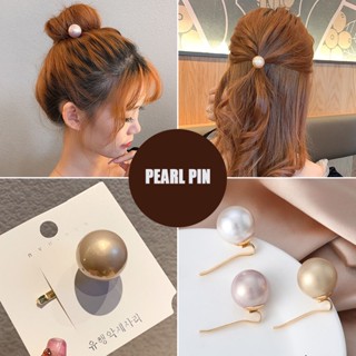 【Magpie】Hairpin pearl Korean meatball head pin hairpin hair ornament