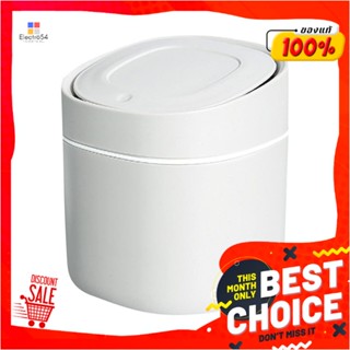 DUSTBIN ถังขยะตั้งโต๊ะฝากด ACCO TINY ขนาด 1L สีเทาDUSTBIN TOUCH TOP ACCO TINY 1L GREY