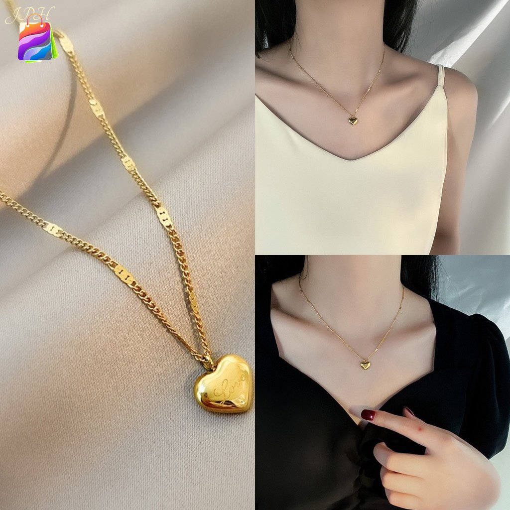 สร้อยคอสแตนเลสสําหรับผู้หญิงวินเทจผีเสื้อจี้ Nicklace Non Tarnish Chain Choker อุปกรณ์เสริมเครื่องปร