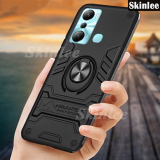 ใหม่ เคสโทรศัพท์มือถือแบบแข็ง กันกระแทก พร้อมแหวนขาตั้ง สําหรับ infinix Hot 20i 20i 12 12i