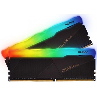 COINSคืน15%⚡FB9JMZV6⚡ KLEVV CRAS X RGB DDR4 3200MHZ 3600MHZ DIMM 8GB 16GB 32GB รับประกันตลอดอายุการใช้งาน