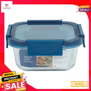 ซุปเปอร์ล็อคFoodContainer 520กล่องถนอมอาหารแบบแก้วขนาดมล. รุ่น6217SuperLock FoodContainer 520 Glassml.#6217