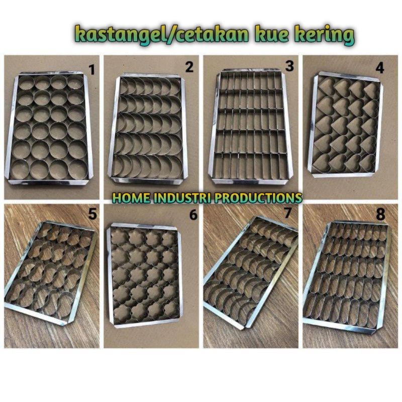 แม่พิมพ์เค้ก Nastar / แม่พิมพ์เค้กแห้ง / สแตนเลส kastengel