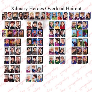 [พร้อมส่ง] Xdinary HEROES OVERLOAD HAIRCUT XDIN พัดลมโฟโต้การ์ด ผลิตขึ้นอย่างเป็นทางการ YANGPASHOP GUNIL JOOYEON GAON