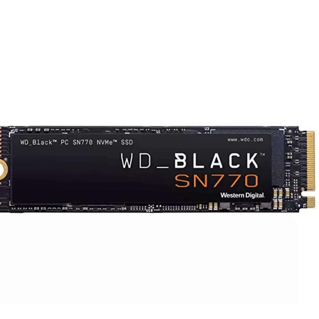 WD SSD M.2 NVMe WD BLACK SN770 500GB GEN 4.0 (WDS500G3X0E)