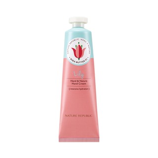 [Nature Republic] Hand &amp; Nature Lily Hand Cream 100ml