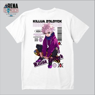 เสื้อยืด Anime HUNTER X HUNTER T-Shirt / KILLUA ZOLDYCK / Clothes DISTRO - KAMIKAZE_02