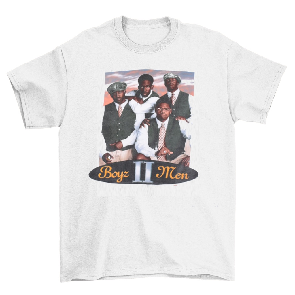 Vintage Boyz II Men Band เสื้อยืด Tee All Size SML 234XL HA915