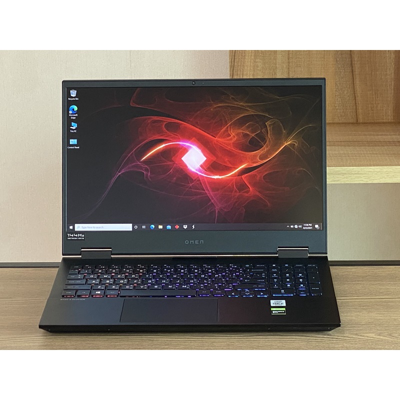 HP Omen 15-ek1088TX i5-10300H SSD512GB RAM16GB RTX 3060 (6GB GDDR6)สินค้ามือสอง ประกันศูนย์