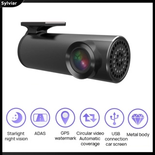 [sylviar] กล้องบันทึกวิดีโอ ADAS Android Navigation Usb มุมกว้าง สําหรับติดรถยนต์