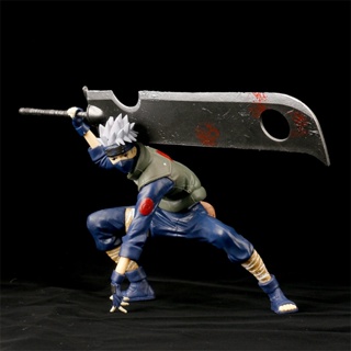 โมเดลฟิกเกอร์ PVC รูปปั้นอนิเมะนารูโตะ Hatake Kakashi ขนาด 15 ซม. เหมาะกับของขวัญวันเกิด ของเล่นสําหรับเด็ก และผู้ใหญ่