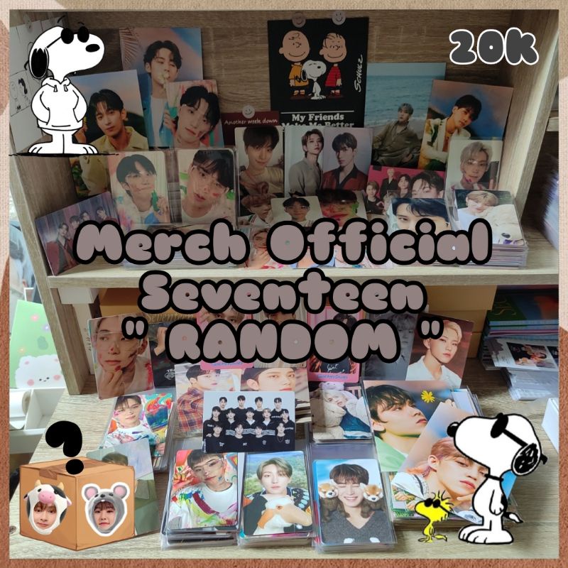 [ Ready ] SEVENTEEN RANDOM MERCH | โฟโต้การ์ด/เดอร์/อัลบั้ม ETC