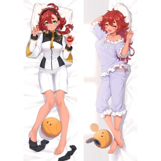 ปลอกหมอน ลายอนิเมะกันดั้ม แม่มด จาก Mercury Suletta Mercury Dakimakura Waifu สําหรับตกแต่ง