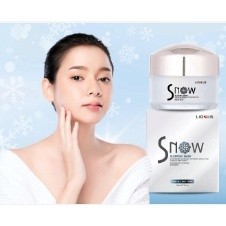 สโนว์ สลีปปิ้ง มาร์ก SNOW SLEEPING MASK เนื้อมาส์กสัมผัสนุ่ม ให้ความชุ่มชื้นสูงต่อเนื่องยาวนาน ซึมเข้าสู่ผิวอย่างรวดเร็ว