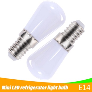 หลอดไฟตู้เย็น LED ขนาดเล็ก / หลอดไฟ LED E14 0.8W 220V แบบถอดเปลี่ยนได้ ในครัวเรือน / หลอดไฟ LED ประหยัดพลังงาน สว่างมาก / สําหรับตู้โชว์ จักรเย็บผ้า บ้าน ไฟกลางคืน