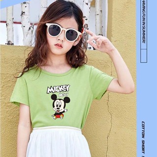 K-2366-SHORT 7สี เสื้อยืดเด็ก เสื้อเด็กน่ารัก เสื้อเด็กราคาปลีก-ส่ง