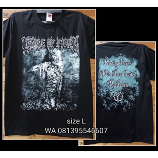 เสื้อยืด ลายวงดนตรี Metal ROCK CRADLE OF FILTH Music สําหรับผู้ชาย