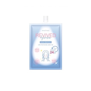 ครีมซองทาหน้า มอยส์เจอร์ไรเซอร์ มิสทีน รีไวฟ์ Mistine Revived Hydration Facial Cream 30 ml.