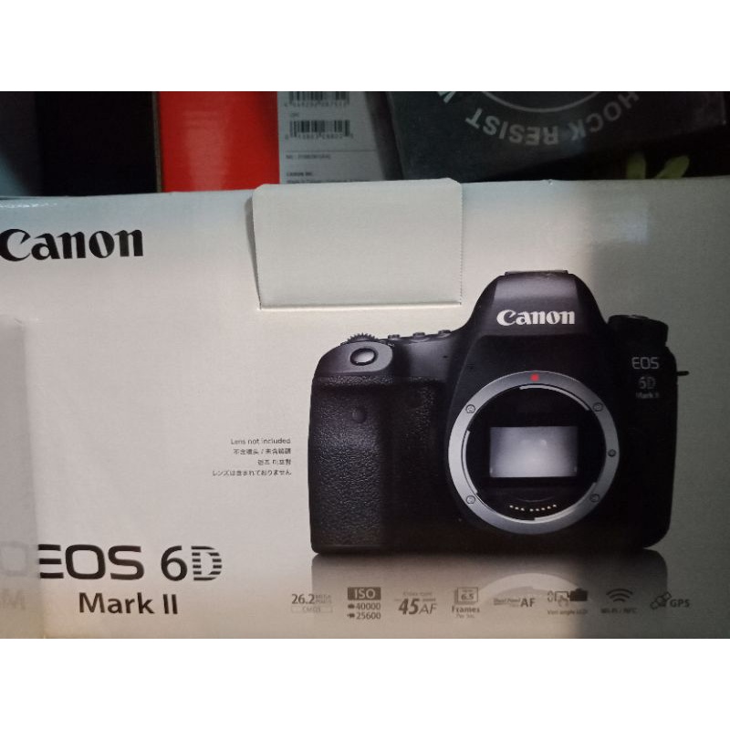 Canon EOS 6D MarkII มือสองสภาพมือหนึ่ง เครื่องศูนย์กล่องใบครบ