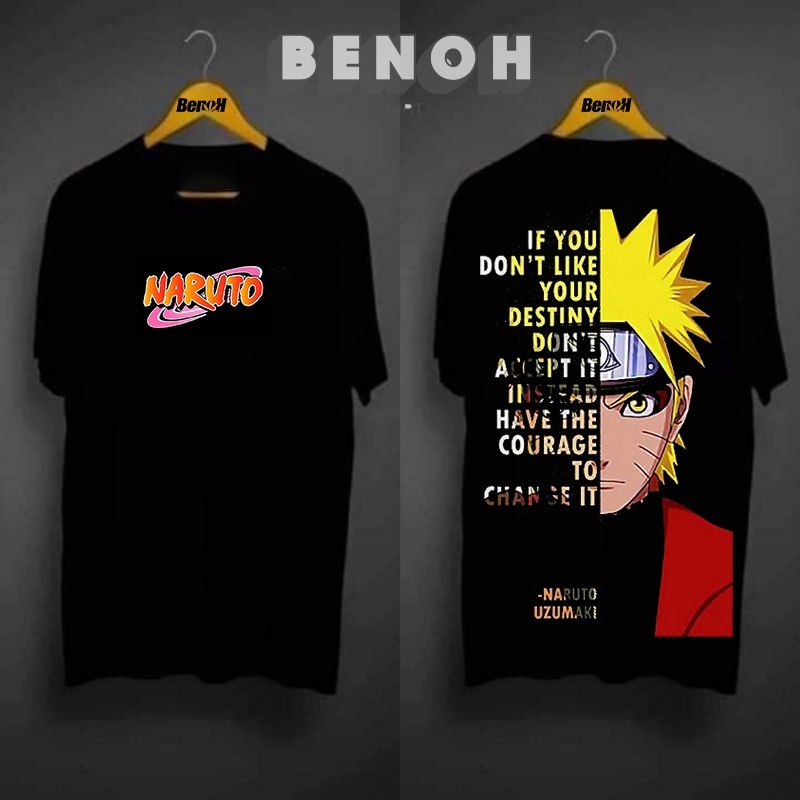 Naruto Shirt Anime Shirt Sasuke  Kakashi street artists Tops Tees T-shirts Sports Cotton Shirt_07