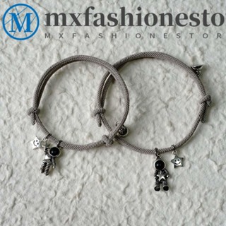 Mxfashione สร้อยข้อมือ เชือกมิลาน นักบินอวกาศ ปรับได้ แฟชั่นคู่รัก สําหรับผู้ชาย ผู้หญิง