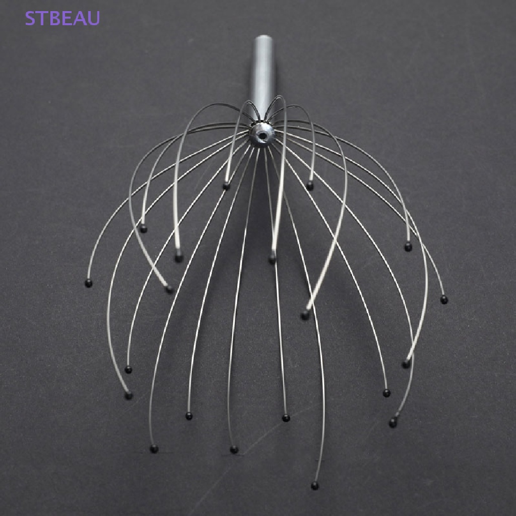 [cxSTBEAU] เครื่องนวดหนังศีรษะพร้อมที่ขูดนวด 20 กรงเล็บเพื่อการผ่อนคลายอย่างล้ําลึก อืม - รูปที่ 5