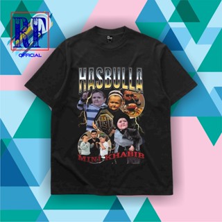 เสื้อยืด | ขนาดใหญ่ | เสื้อยืด ลาย Mini KHABIB HASBULLA MMA UFC VINTAGE