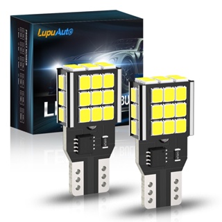 【LupuAuto 】หลอดไฟเลี้ยวรถยนต์ LED T15 W16W 921 912 สีขาว 30SMD 2835 ไม่มีข้อผิดพลาด 2 ชิ้น