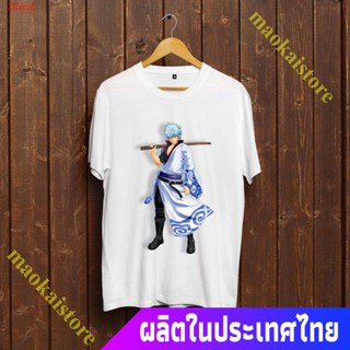 Illicit เสื้อยืดลำลอง Sakata Gintoki T-shirt - Cute Gintama T-shirt In Personality - Extreme And Beautiful - GTM-00_09