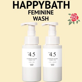 [HAPPY Bath] PH 4.5 FEMININE WASH [Rose, Green Tea Bubble Type Rose Green Tea Gel Type] เจลล้างหน้า 250 กรัม