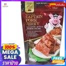 ขนม Captaln  Pork Jerky  หมูสวรรค์ กัปตัน 100กรัม Captain Pork Jerky 100g. Good price.ขนมแห้ง