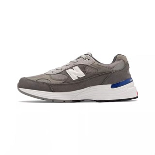 ของแท้100% New Balance 992 grey blue sports shoes maleรองเท้าลำลอง