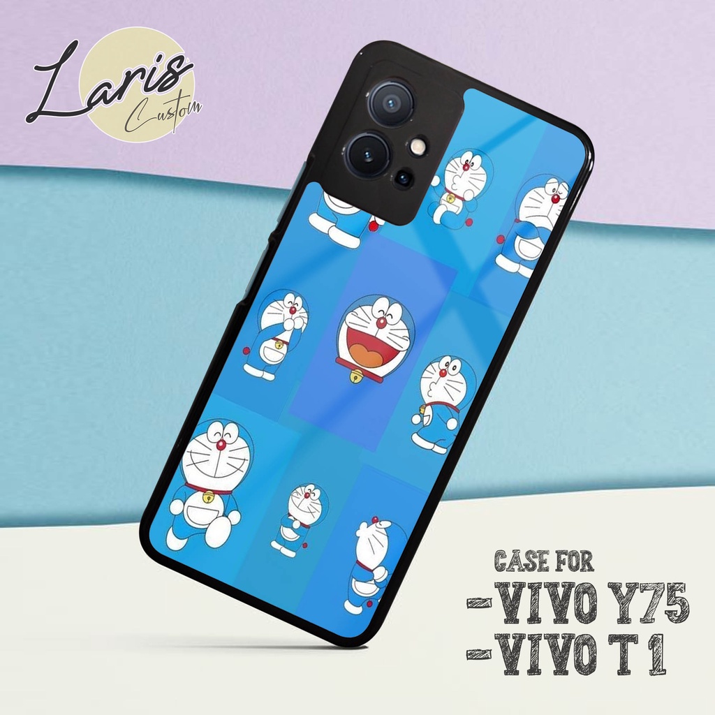 Case Vivo Y75 5G / T1 5G Case Hp Vivo Y75 5G / T1 5G Best Selling Custom [ Doraemon ] Casing Hp Aest