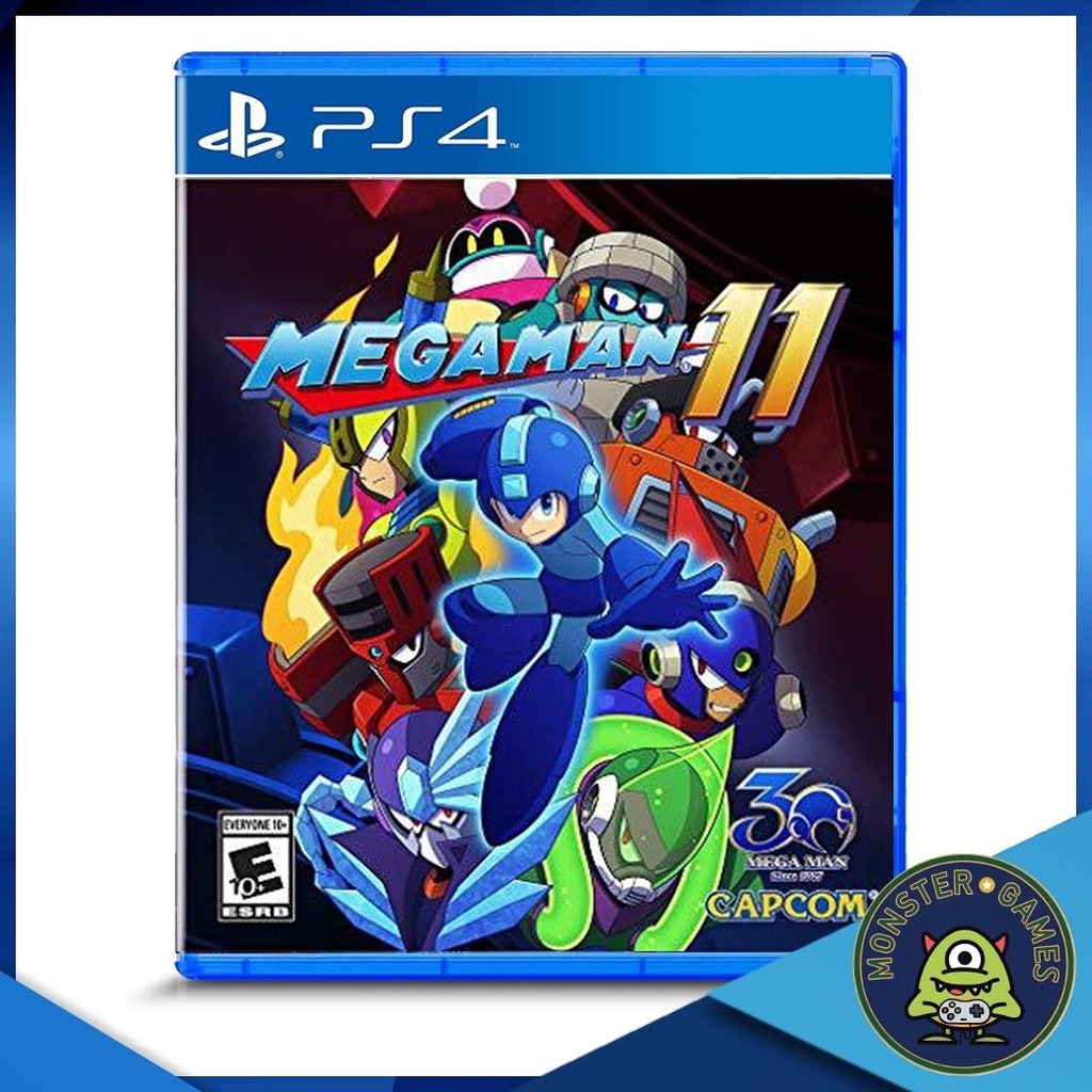 Megaman 11 Ps4 แผ่นแท้มือ1 !!!!! (Rockman 11 Ps4)(Rock Man 11 Ps4)(Mega Man 11 Ps4)(Megaman Ps4)(Roc