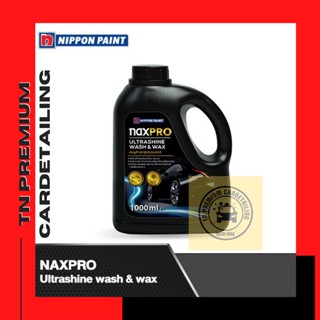 Naxpro Ultrashine wash &amp; wax แนกซ์โปร แชมพูล้างรถสูตรผสมแวกซ์