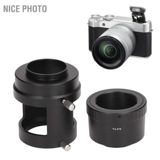 Nice photo Spotting Scope กล้องอะแดปเตอร์เลนส์ดูนกไปยังกล้อง Mirrorless Ring Tube พร้อม T2 Adapter สำหรับกล้อง Fujifilm FX