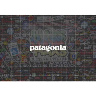 สติกเกอร์ตัด Patagonia ขนาด 8 ซม. สําหรับรถจักรยานยนต์ รถยนต์