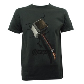 Authentic MARVEL AVENGERS Thor Mjolnir Hammer Slim Styles Casual Men T-shirt_04