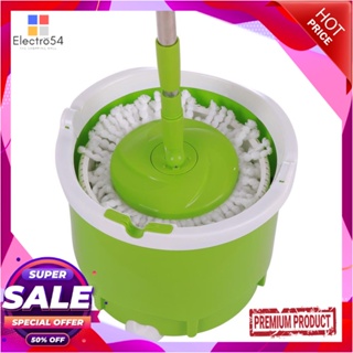 SPIN ชุดอุปกรณ์ถังปั่นพร้อมไม้ม็อบ SCOTCH-BRITE TT สีเขียวSPIN BUCKET AND MOP SET SCOTCH-BRITE TT GREEN