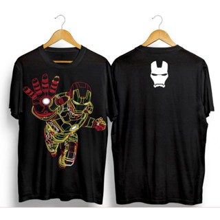 (LIMITED Edition) TSHIRT IRON MAN CHIBI T-Shirt SUPER HEROES MARVEL Clothes DISTRO Adults_01