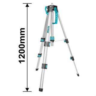 ￼Total ขาตั้ง อลูมิเนียม สำหรับ เครื่องวัดระยะ เลเซอร์ สูง 120 ซม. รุ่น TLLT01152 ( Tripods for Laser Levels )