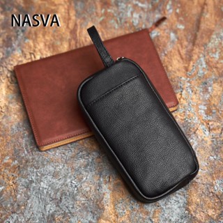 นาสวา ชั้นแรก หนังวัว ผู้ชายกระเป๋าคลัทช์กระเป๋าถือกระเป๋าสต…