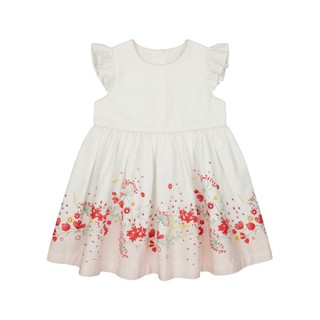 Mothercare spring meadow border-print dress YB563 ชุดเดรสเด็กผู้หญิง