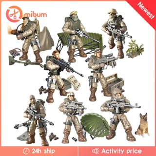 [Mibum] ฟิกเกอร์ทหาร 1/35 สําหรับเล่นเกม 8 ชิ้น