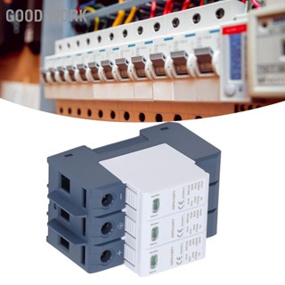 Good Work DC Surge Protector PC สารหน่วงไฟกระแสไฟขนาดใหญ่ตอบสนองอย่างรวดเร็วอุปกรณ์ป้องกันไฟกระชาก 40KA 3P 600VDC