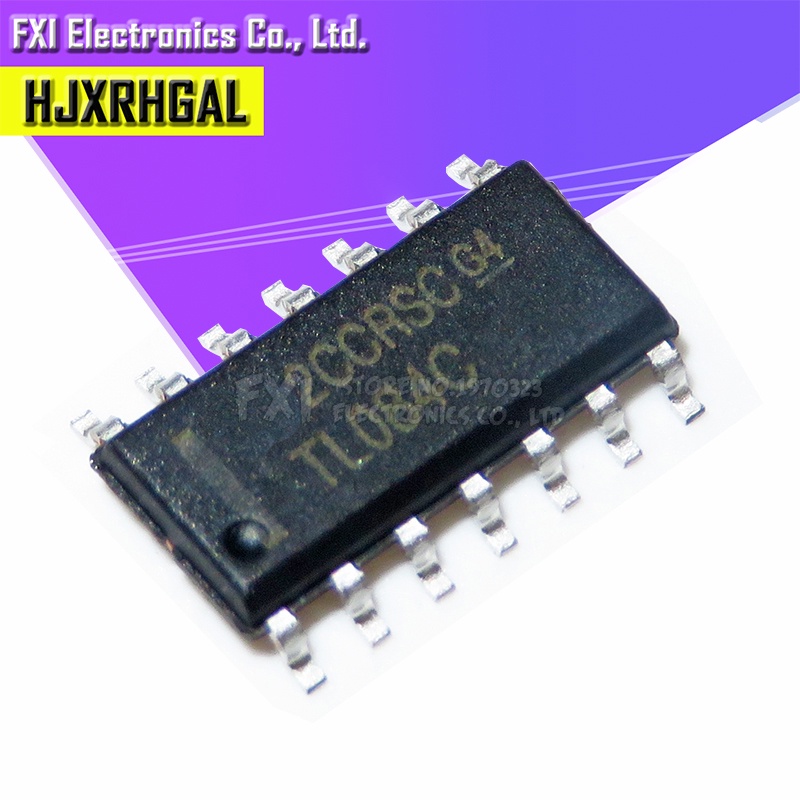 10 ชิ้น TL084CDT TL084 SOP14 SOP 084C SMD Patch