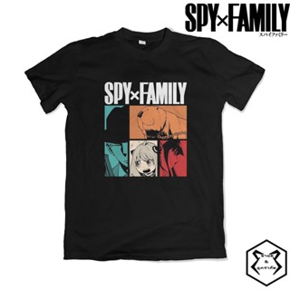 Cool เสื้อยืดแขนสั้นลําลอง พิมพ์ลายกราฟิก The Forger Spy X Family ทรงหลวม พลัสไซซ์ สําหรับทุกเพศ_03