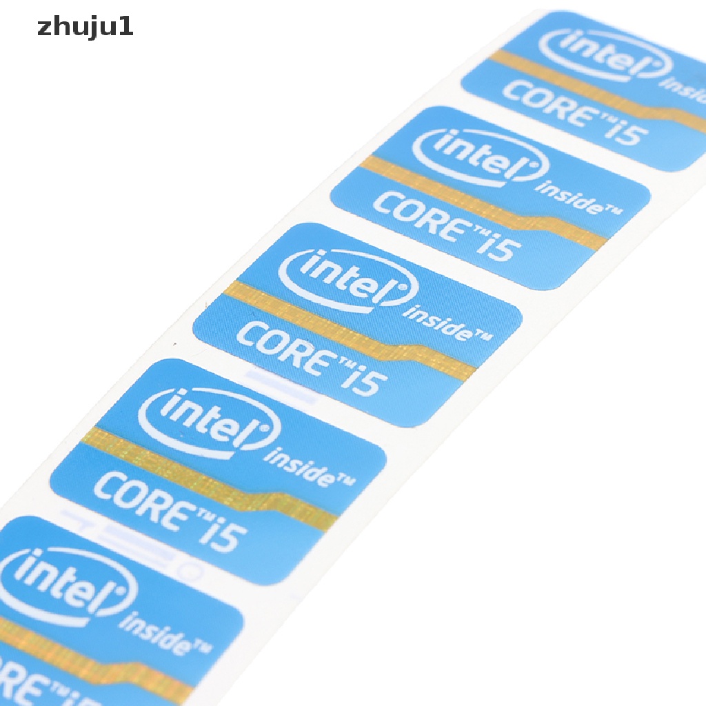 [zhuju1] สติกเกอร์โลโก้ Intel Core i3 i5 i7 สําหรับติดตกแต่งแล็ปท็อป