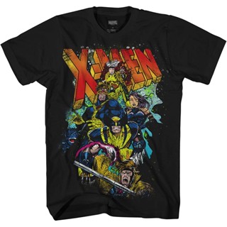 Marvel X-Men 90s Team Breakout Comics ly Licensed Adult T Shirt_01