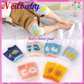 【Neil Baby】แผ่นรองเข่า ลายการ์ตูน สีตัดกัน สําหรับเด็กวัยหัดเดิน